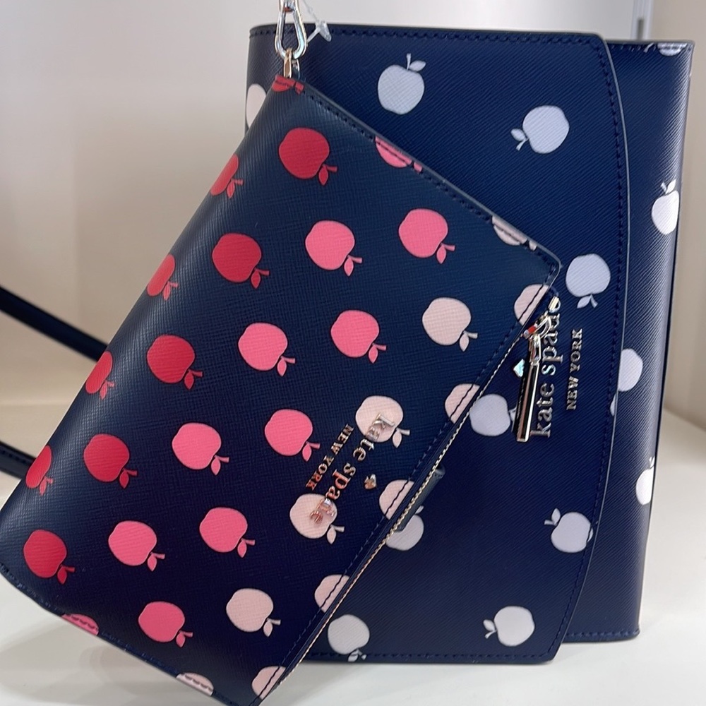 Kate Spade phone wallet Wristlet Orchard Degrade Multi - Picture 7 of 16